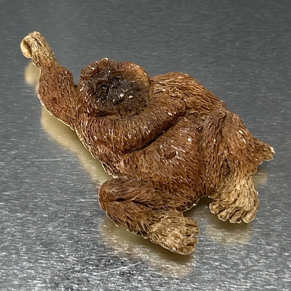 Orangutan Refrigerator Magnet Vintage 3D Resin Ape Monkey Fridge Decor 2"